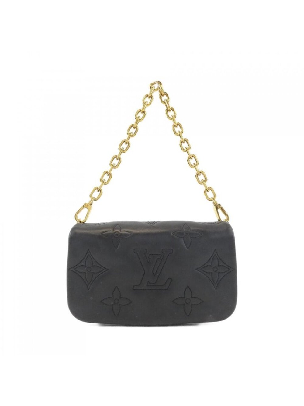 Louis Vuitton Bubble Glam Wallet on Strap Shoulder Bag